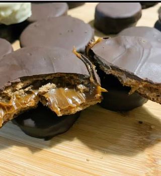 Alfajor Marplatense Artesanal de Chocolate Negro 