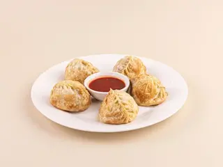Манты жареные с мясом 5шт.