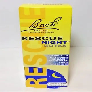 Remedio Rescate Noche Gotas (20 Ml.) Bach