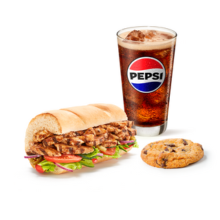 Menú Pollo Teriyaki (15 cm.)