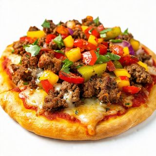 Shawarma Deluxe Mini Pizza