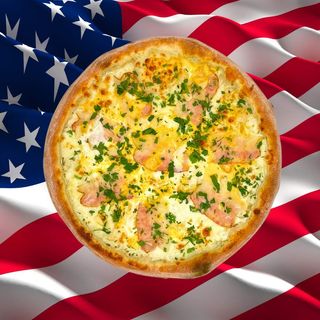 Pizza Becon & Eggs 31cm