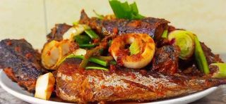 Fried fish 