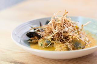 Rape En Salsa De Puerro