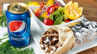 Chawarma Pain Chawarma Grande + Soda