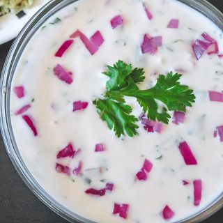 Onion & Pepper Raita
