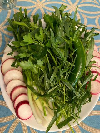 მწვანილის ასორტი