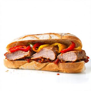 B-3 Bocadillo de lomo con sobrasada o pimientos