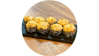 Pieczone w sezamie z tuńczykiem