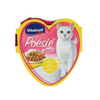 Tarrina Poésie Salsa Con Pollo Y Verduras. Vitakraft. 85Gr