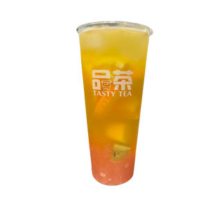 Té de Fruta Tasty Con Popping De Fresa (L)