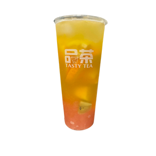 Té de Fruta Tasty Con Popping De Fresa (L)