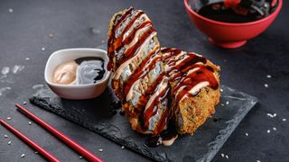 ცხელი ორაგულის სენდვიჩი