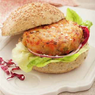 MENU DE HAMBURGUESA DE VEGETAL