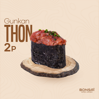 Gunkan Thon - 2 Pièces
