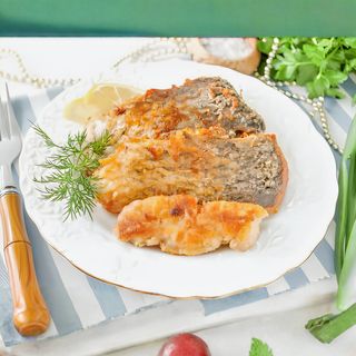 Сазан, жареный по-домашнему