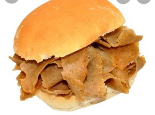 Menú Kebab solo carne (sin verduras)