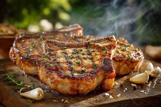 Cotlet de porc la grătar