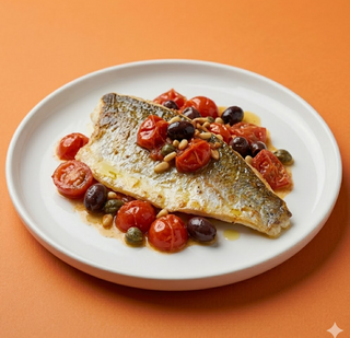 Filetto di pescato alla Ligure