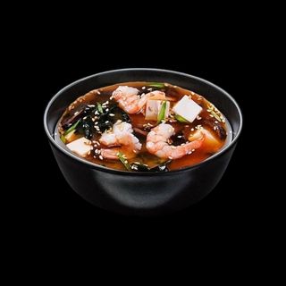 Місо суп з креветками