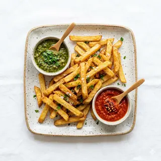 Papas Fritas Con Mojo