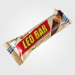 Вафельний Батончик "leo Bar" З Карамеллю Глазурований Шоколадною