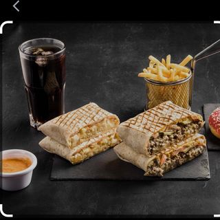 Combo Taco francés (incluye patatas y bebida)