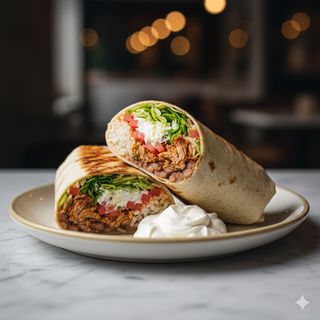 Burrito de cerdo