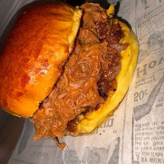 Burguer pulled pork BBQ
