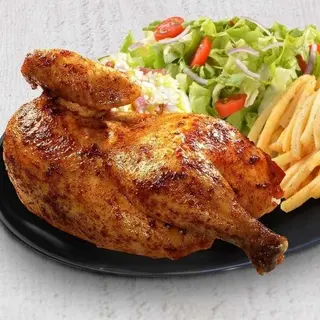 Poulet rôti 1/2 boisson gratuit