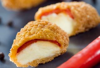 Jalapeno ripieni di cheddar - 3 pezzi