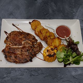 Мариновано свински бон филе   350г