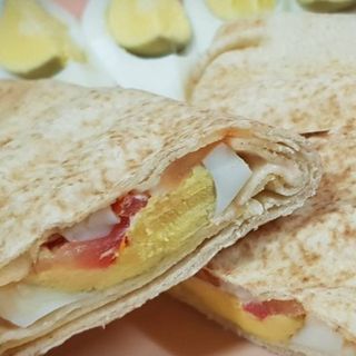 Tortilla Francesa Con Queso