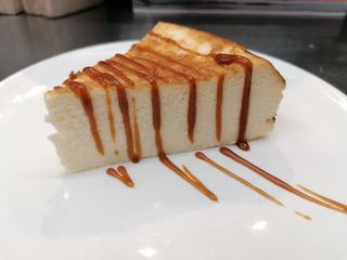 Tarta de queso estilo La Viña