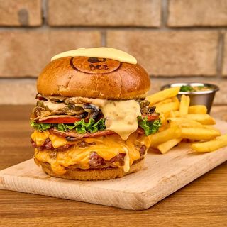 Burger Boston + Frites + Boisson