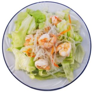 Ensalada con Gambas