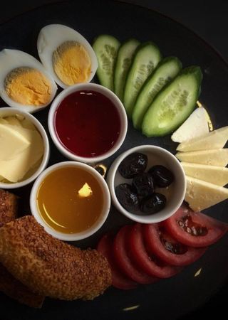 Нарезка для завтрака