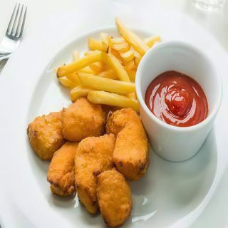 Menú nuggets de pollo