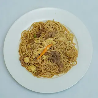 Stir fry spaghetti