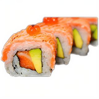 50. Aburi Salmón Uramaki (8 Pzs.)