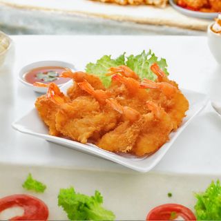 202 Gamberetti fritti con pangrattato