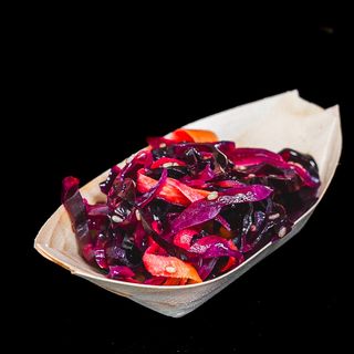 2. Insalata di cavolo rosso e carote