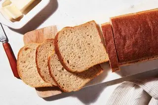 Fresh Light Rye Bread