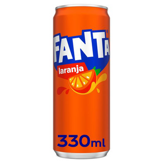Fanta Laranja Lata 330ml