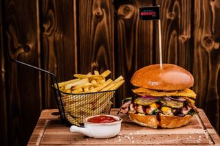 Burger Chilli HOT Vege