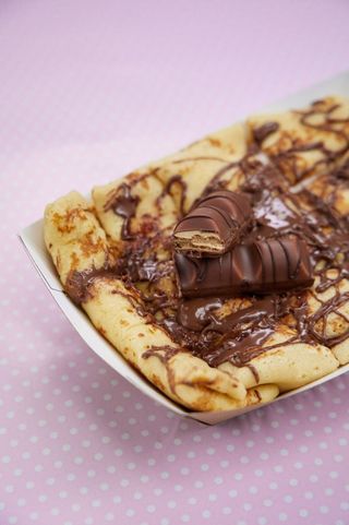 Clătită Kinder Bueno