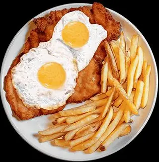 Milanesa A Caballo