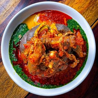Combo: 2 Amala + Gbegiri + Ewedu + 2 Assorted + Kpomo