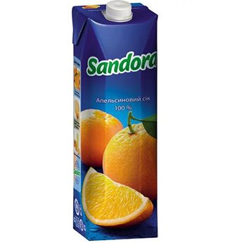 Сік Sandora (0.95л) (апельсин)