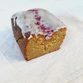 Sin gluten Bizcocho de limón - porción